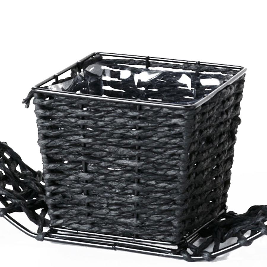 フラワーベース おしゃれ 花器 ブラック 黒 花入れ インテリア 家具