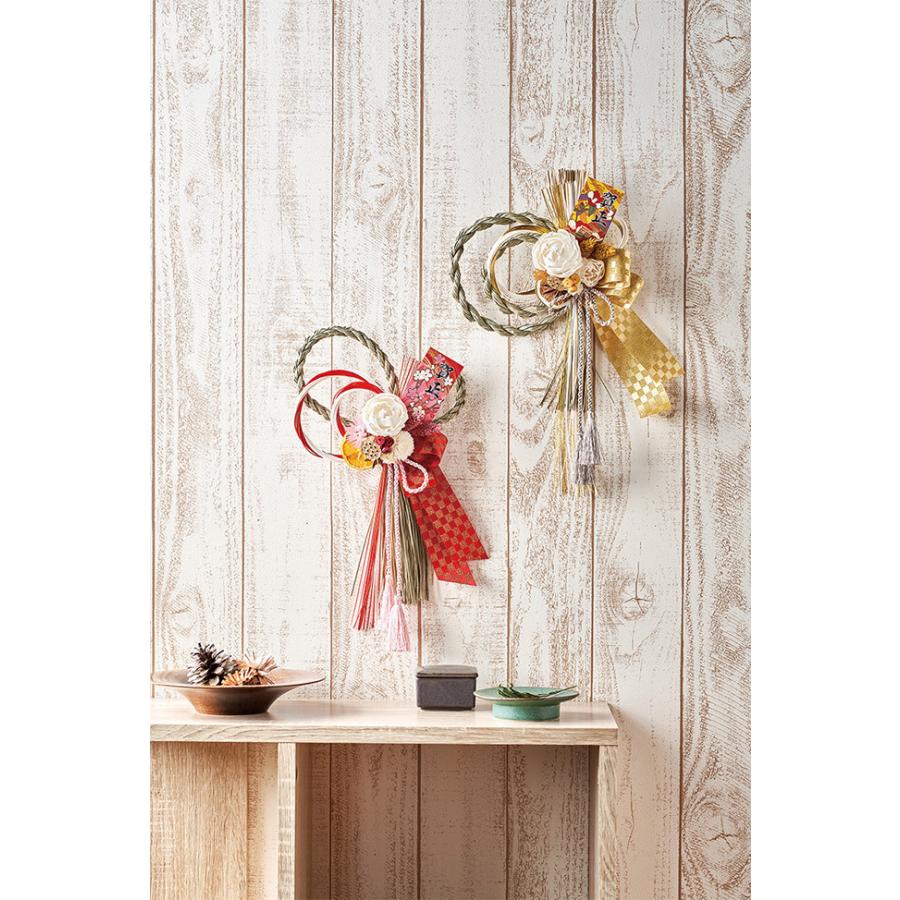 しめ縄 リース しめ縄飾り おしゃれ 人気 お正月飾り 玄関飾り 元旦