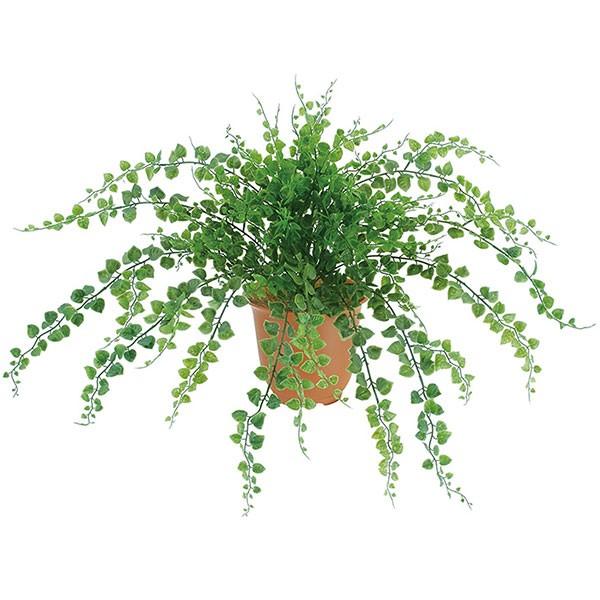 屋外対応 アジアンタム ブッシュ 全長48cm 2本セット シダ植物 屋外用 室外用 造花 フェイクグリーン|keishin|03