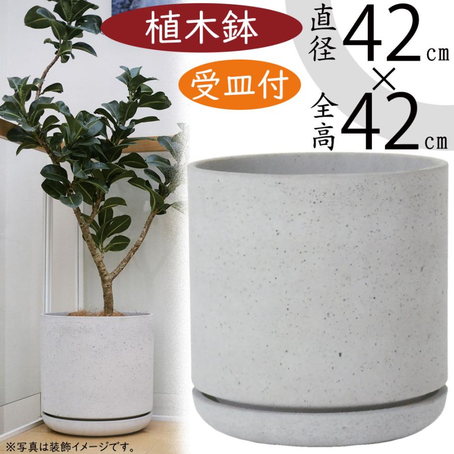 植木鉢 大型 人気 おしゃれ プランター ポット 受け皿付き おすすめ