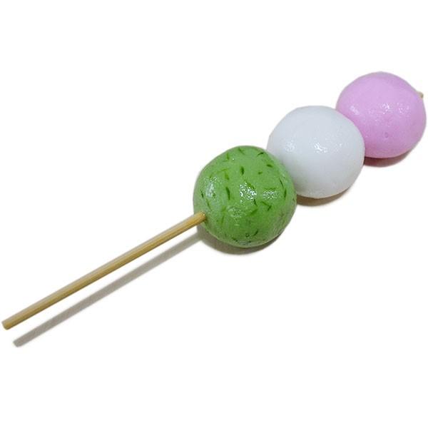 食品サンプル 国産品 お団子 三色団子 1本 和菓子 スイーツ リアル