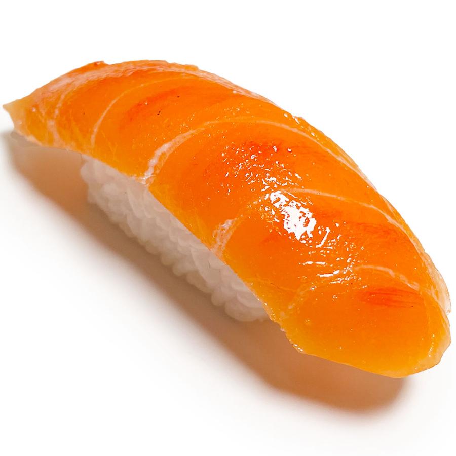 食品サンプル 国産品 フェイクフード お寿司 サーモン 鮭 すし スシ