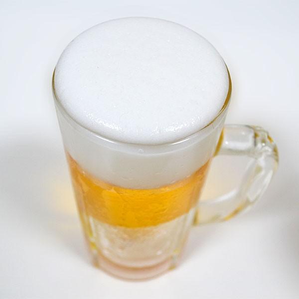 食品サンプル 人気 国産品 生ビール ビール 中ジョッキ ジョッキ