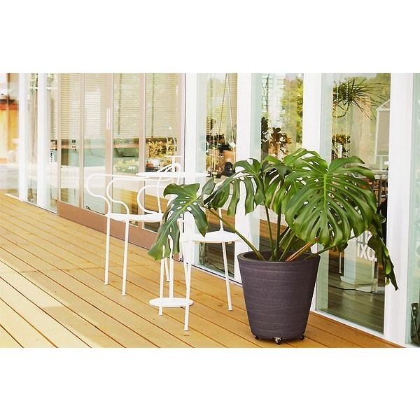 鉢カバー 信楽焼 陶器製 シェーブ プランター キャスター付き 10号用 全高40cm 直径40cm 底穴なし 植木鉢 鉢 観葉植物用 国産品 日本製 Pg 281 02 04 人工観葉植物と造花の通販ケイシン 通販 Yahoo ショッピング