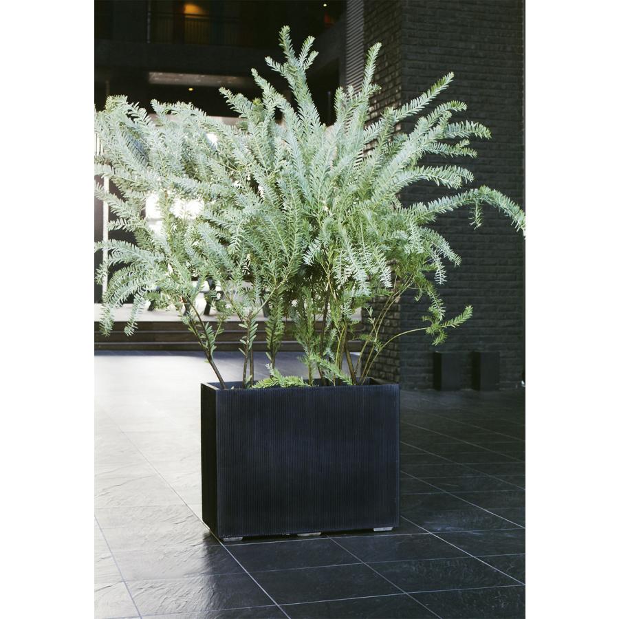 大型植木鉢　ストーンタイル張りコンクリート鉢　プランター　シンボルツリー植え込み コンクリート 鉢 飾らないままを飾る ミドル 直径44cm 大きい