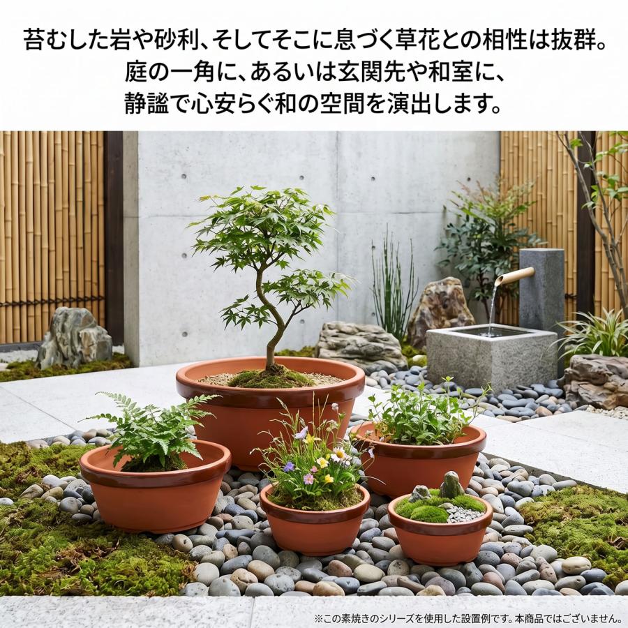 植木鉢 大型 素焼き 人気 おすすめ おしゃれ プランター 陶器 園芸鉢