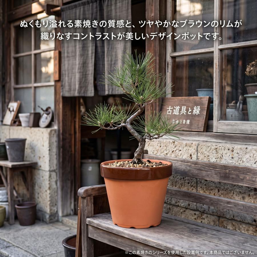 植木鉢 大型 素焼き 人気 おすすめ おしゃれ プランター 陶器鉢 園芸鉢