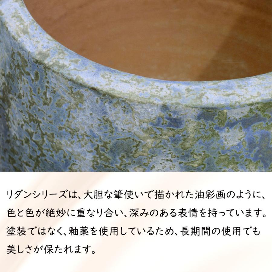 植木鉢 大型 おしゃれ 人気 おすすめ プランター 観葉植物 釉薬陶器