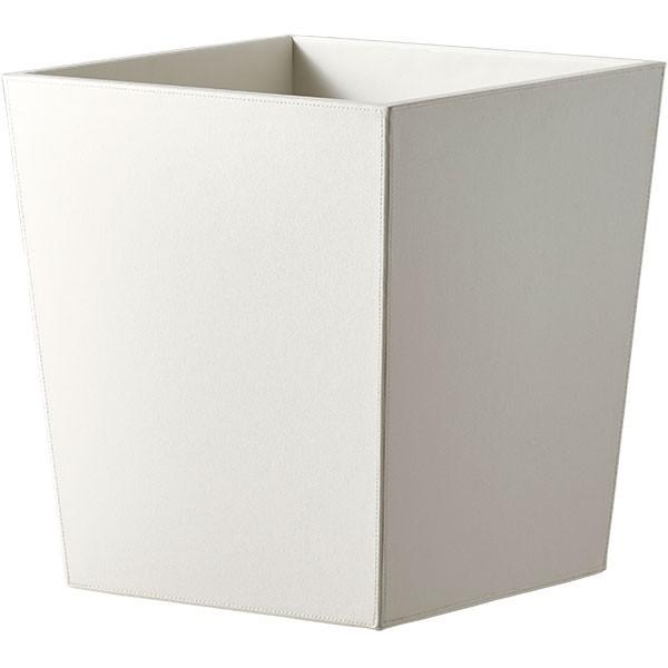 鉢カバー おしゃれ プランター 観葉植物 NEW レザータッチ スクエア 10〜11号用 口40.5cm×全高44cm フェイクレザー 型押し 鉢カバー