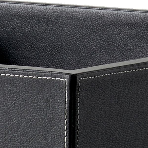 鉢カバー おしゃれ プランター 観葉植物 NEW レザータッチ スクエア 10〜11号用 口40.5cm×全高44cm フェイクレザー 型押し 鉢カバー