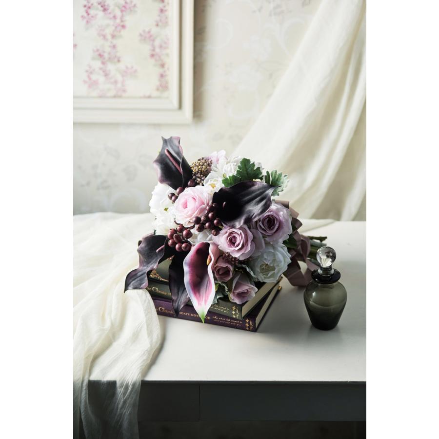 カラー 造花 全長75cm 3本セット カラーリリー アーティフィシャル