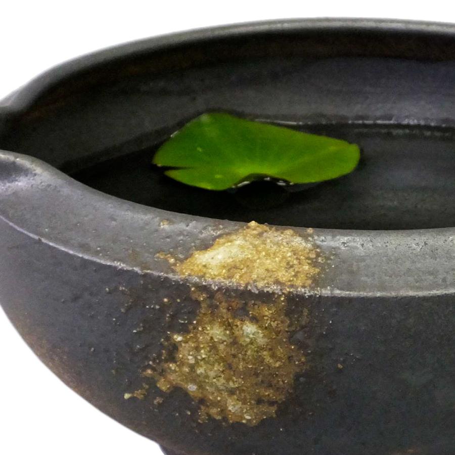 水鉢 おしゃれ 陶器製 信楽焼 人気 大型 花器 インテリア 家具