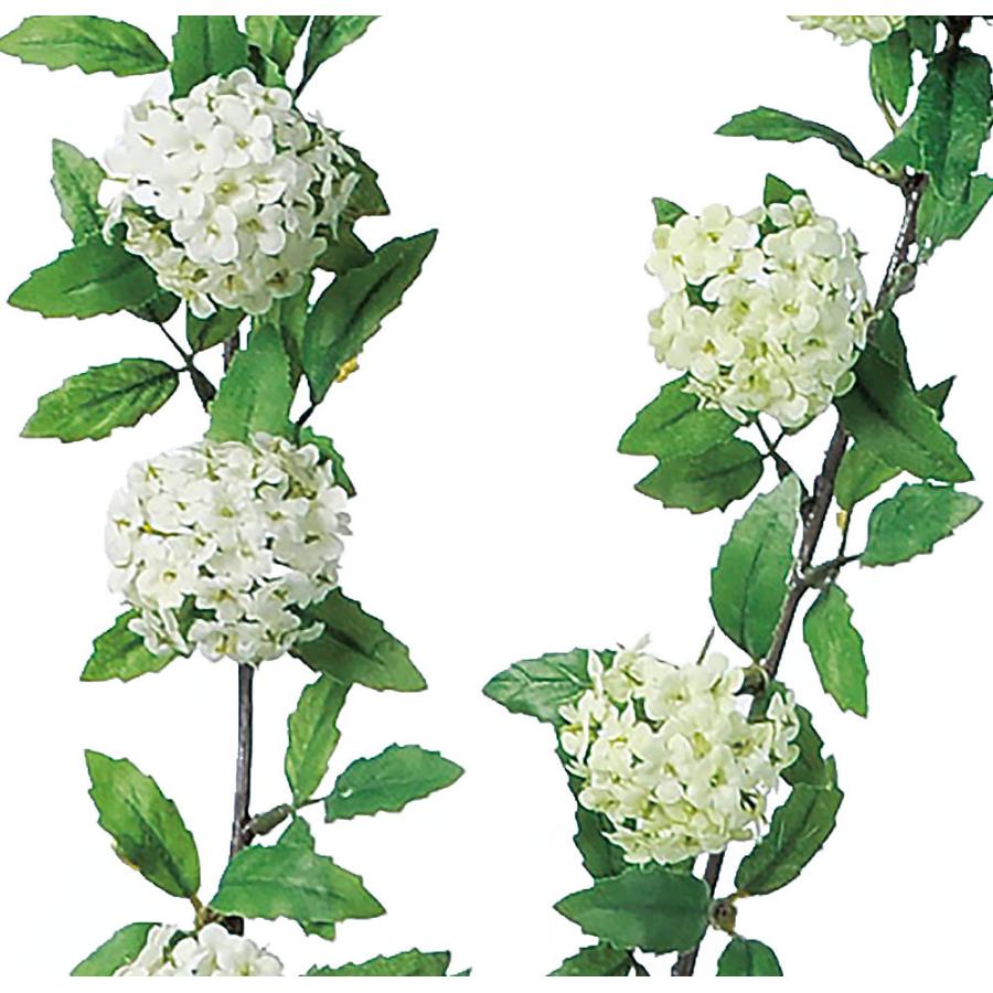 コデマリ 造花 全長85cm 3本セット こでまり 小手毬 人工観葉植物 アーティフィシャルフラワー S22a A 人工観葉植物と造花の通販ケイシン 通販 Yahoo ショッピング