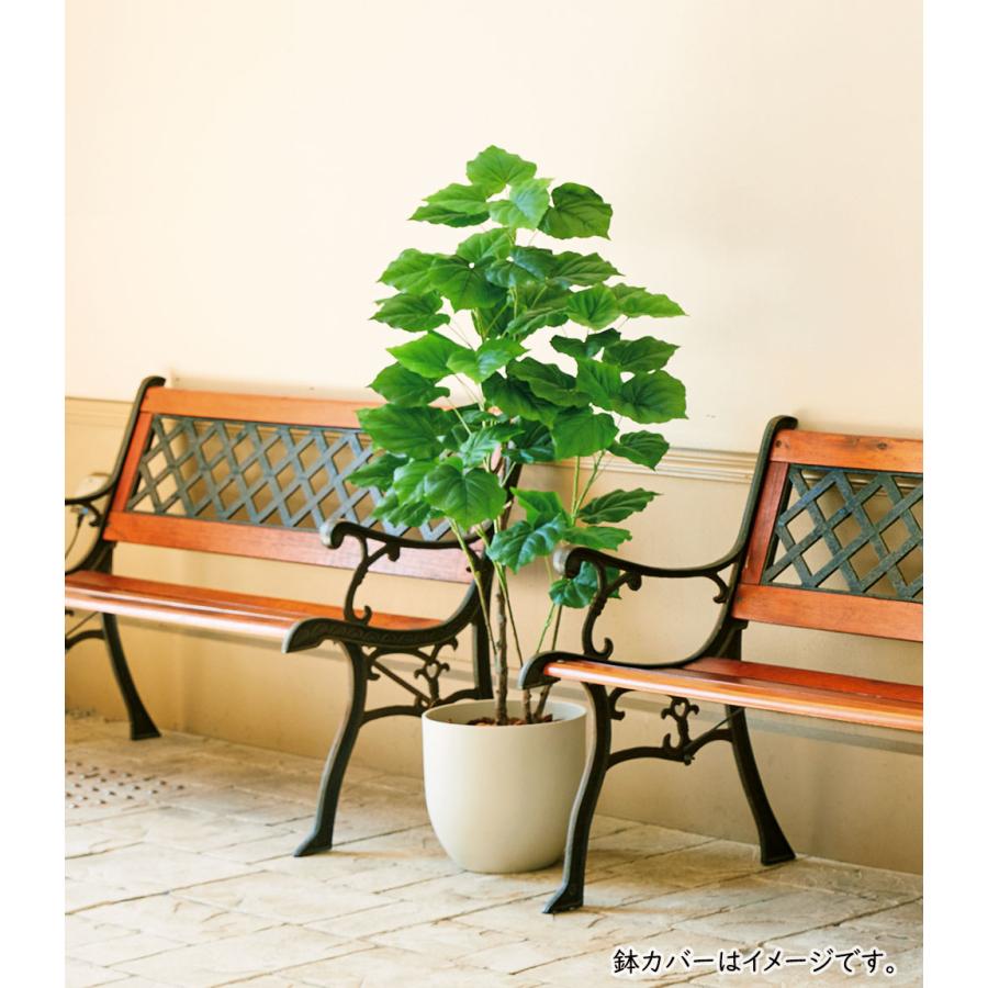 ウンベラータ 人気 インテリアグリーン おしゃれ リアル 観葉植物 フェイクグリーン 造花 人工観葉植物 人工樹木 オブジェ 家具 ギフト 新築祝い お洒落 120cmの画像