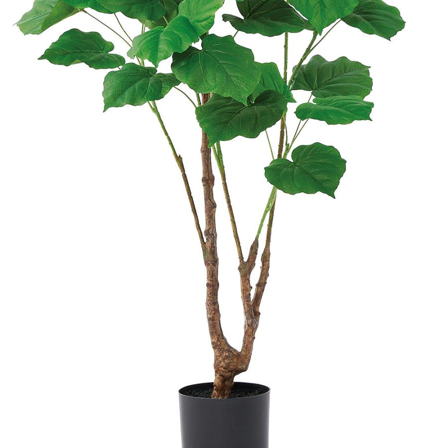 ウンベラータ 人気 インテリアグリーン おしゃれ リアル 観葉植物 フェイクグリーン 造花 人工観葉植物 人工樹木 オブジェ 家具 ギフト 新築祝い お洒落 120cmの画像