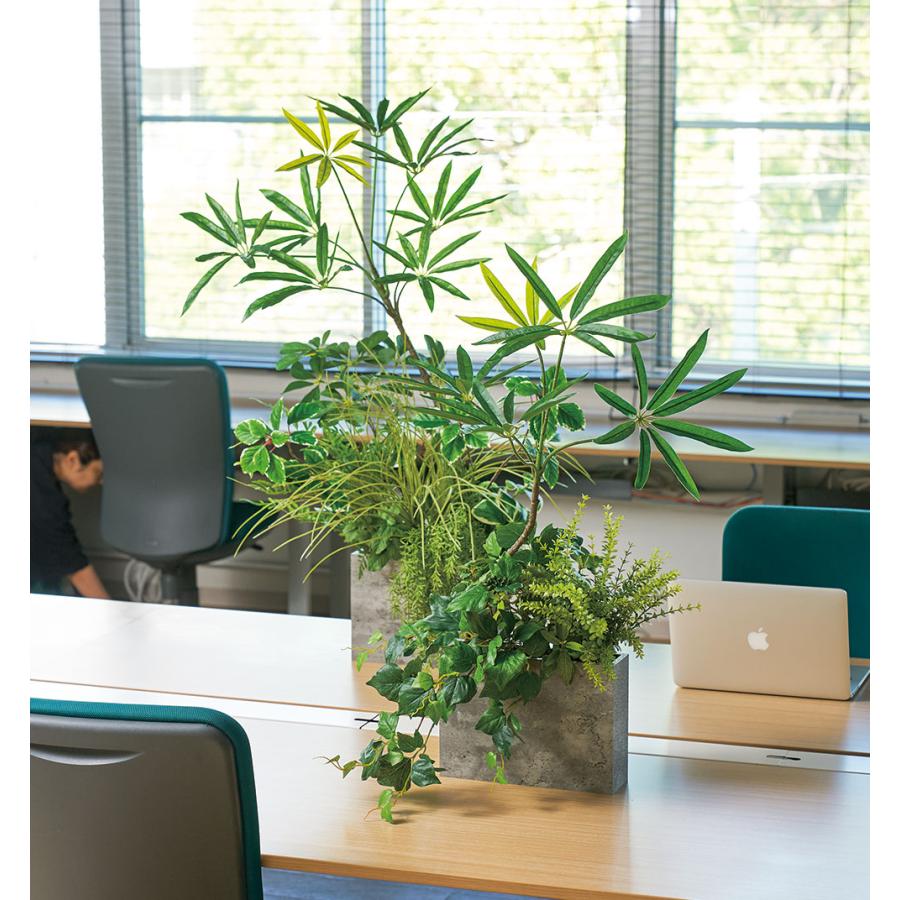 GW限定価格！【新品】大型 観葉植物 フェイクグリーン　カポック　シェフレラ シェフレラ カポック インテリアグリーン 大型 おしゃれ フェイク