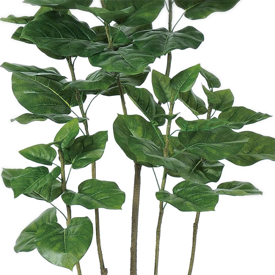 ウンベラータ 大型 人気 インテリアグリーン おしゃれ リアル 観葉植物 フェイクグリーン 造花 人工観葉植物 人工樹木 オブジェ 家具 ギフト 新築祝い 150cmの画像