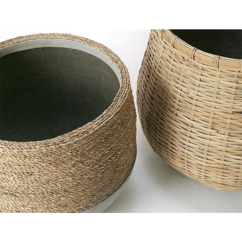 鉢カバー 大型 バスケット おしゃれ 人気 プランター 観葉植物