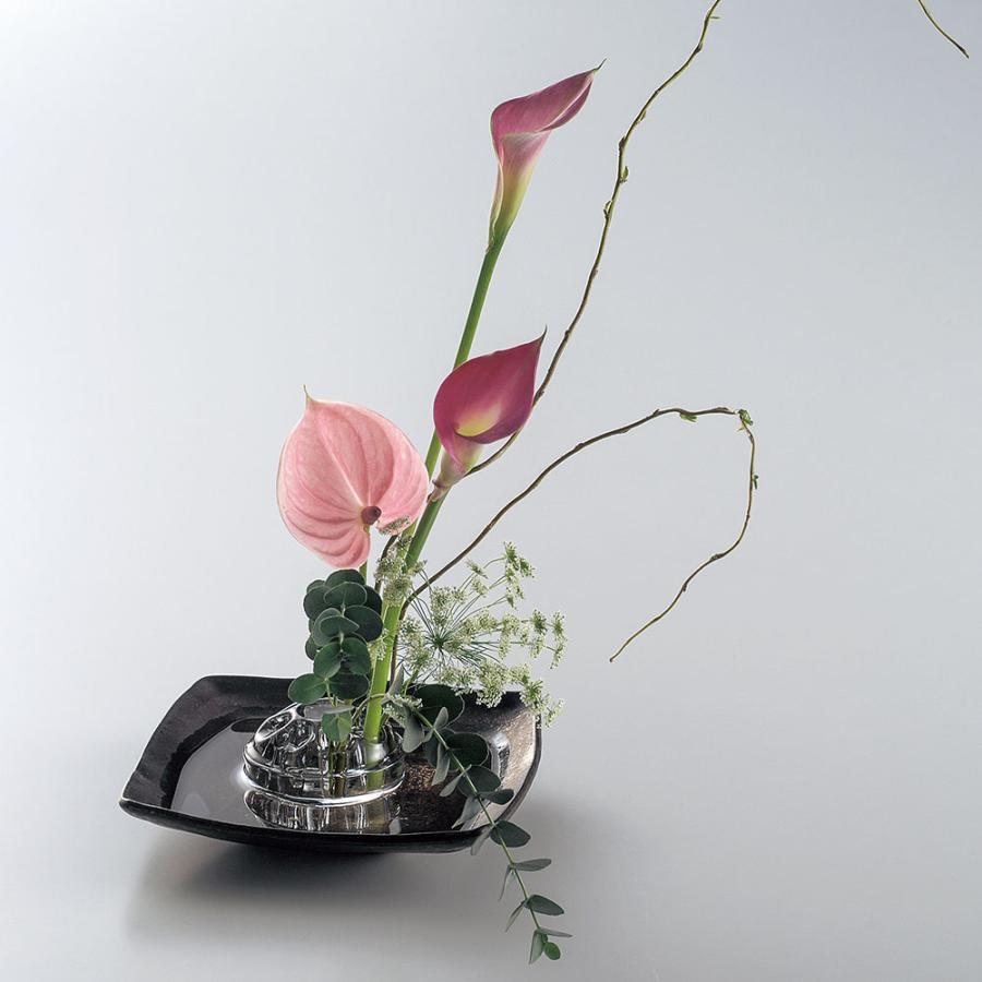 ガラスの剣山 花挿し ガラス花瓶 おしゃれ フラワーベース 花器 ガラスの剣山 花挿し ガラス花瓶 おしゃれ フラワーベース 花器