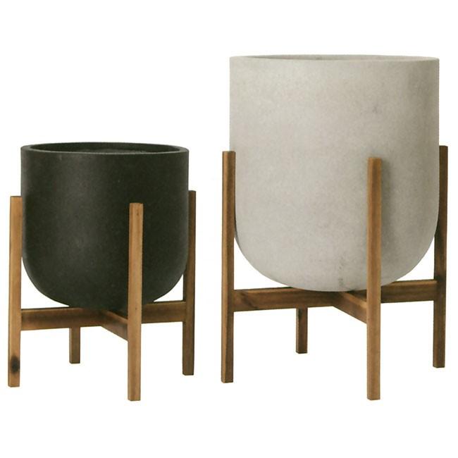 アカシア材 ウッドポットスタンド 角脚 36s型 全高36cm 幅37 5cm 奥行37 5cm 室内向け 組み立て式 鉢カバー用アクセサリー Ym Ac Wpss36e 人工観葉植物と造花の通販ケイシン 通販 Yahoo ショッピング