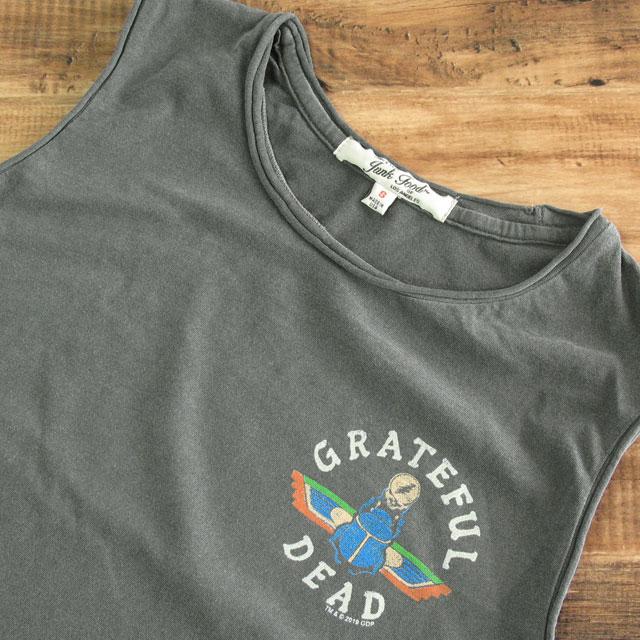 JUNK FOOD ジャンクフード レディース タンクトップ ショート丈 Grateful Dead グレイトフルデッド 【クリックポスト発送】｜keistyle-y｜03