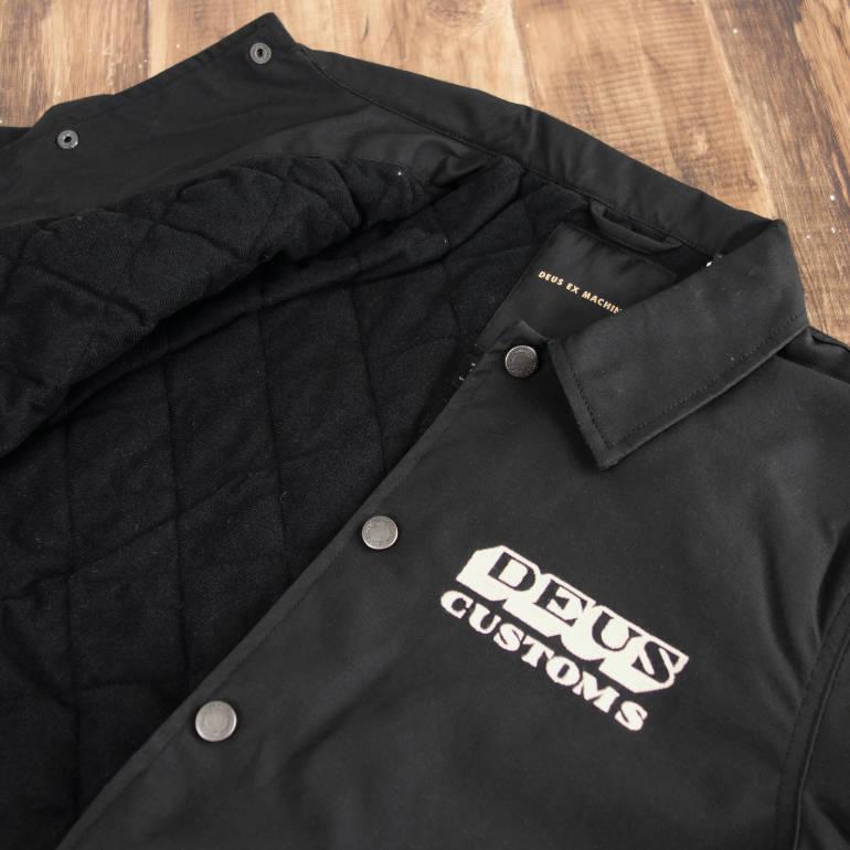 DEUS EX MACHINA ブラック コーチジャケット　XS 楽天市場】デウスエクスマキナ コーチジャケット メンズ ブラック Deus