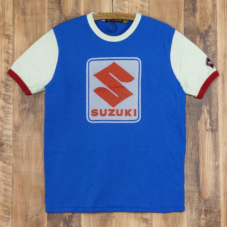 Johnson Motors Inc. ジョンソンモータース スズキ リンガーTシャツ 