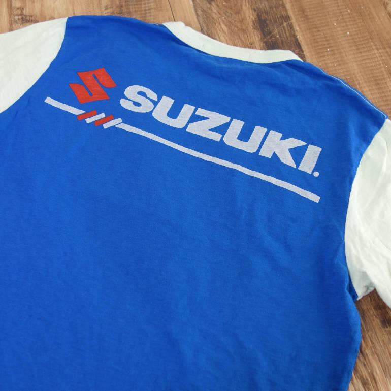 Johnson Motors Inc. ジョンソンモータース スズキ リンガーTシャツ 