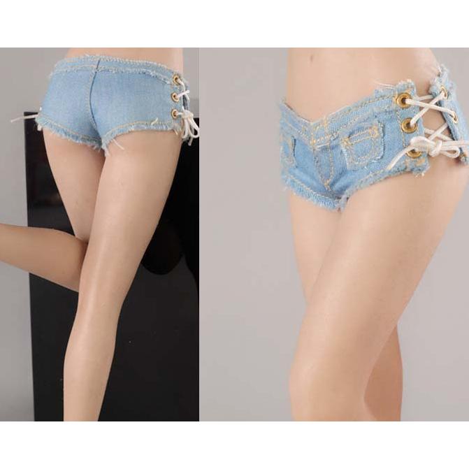 フィギュア ファッショナブル ジーンズショーツ サイドストラップ付き 12インチ アクション 1/6スケール friahk1326