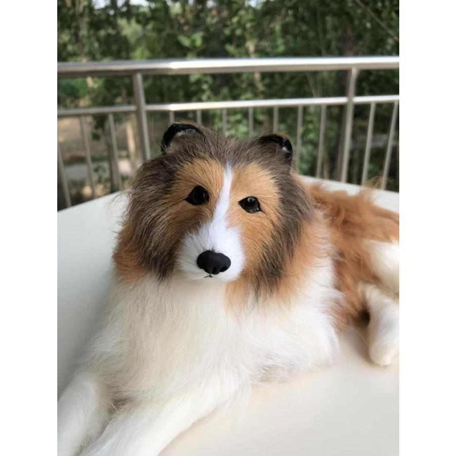 犬 ぬいぐるみ コリー シェルティ ドッグ 人形 インテリア 置物 動物 可愛い 装飾 飾り 伏せ お座り オブジェ Ktsri1022 Keit ショップ 通販 Yahoo ショッピング
