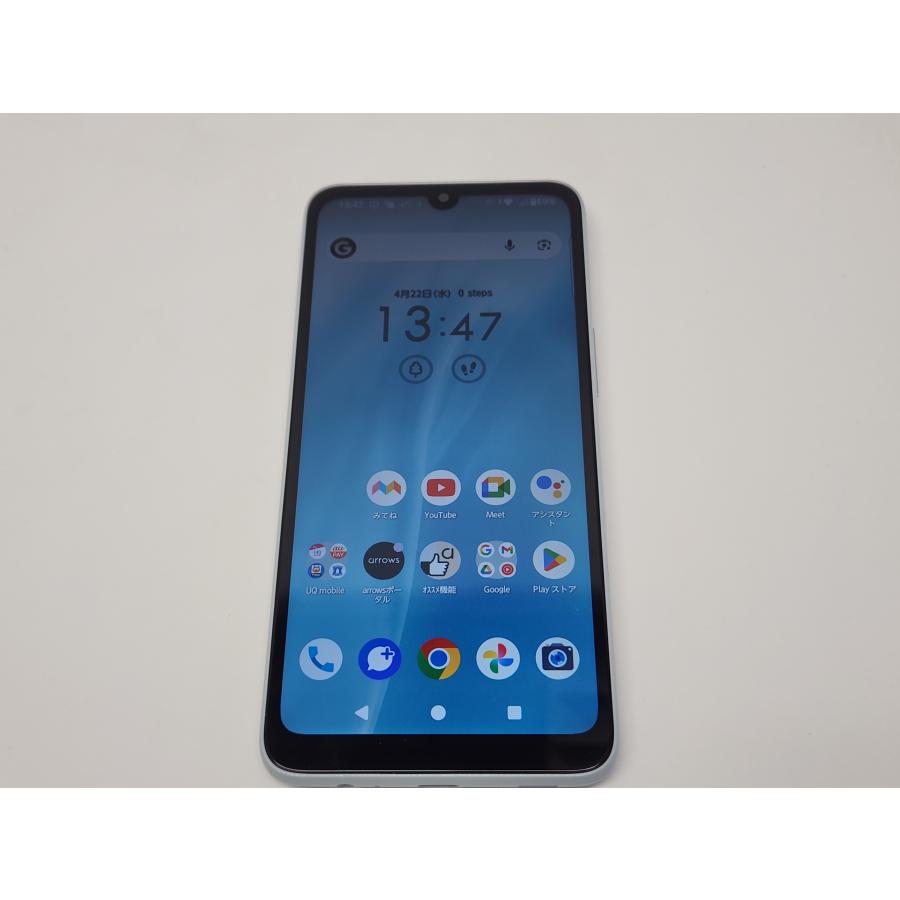 Amazon 本体 FCG02 We2 【ほぼ未使用】arrows | スマートフォン AU ライトブルー FCG02 We2 arrows SIMフリー スマートフォン本体