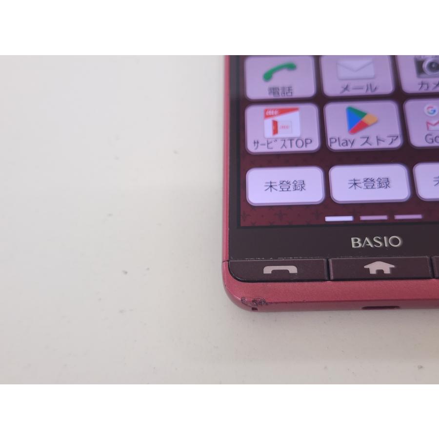 送料当店負担 KYV43 BASIO3 レッド au : 携帯王 - 通販 - Yahoo