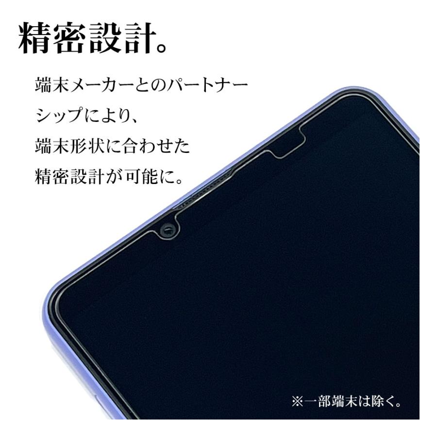 iPhone14 13 Pro 13 ガラスフィルム 全面保護 ブルーライトカット 高光沢 シームレス ドラゴントレイル  貼り付けガイド アイフォン FDE3467IP261 ラスタバナナ｜keitai-kazariya｜11