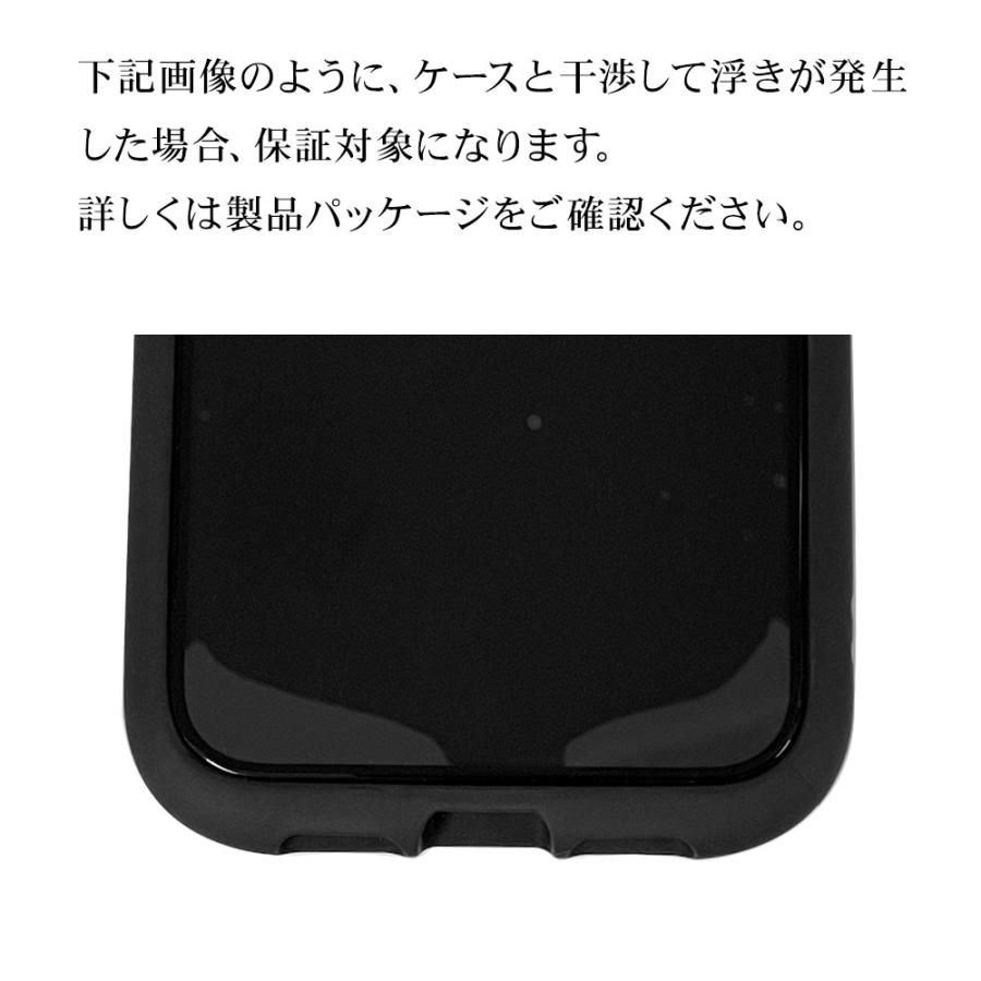 iPhone15 Pro ガラスフィルム 平面保護 ブルーライトカット 高光沢 高透明 クリア 干渉しない 0.33ｍｍ ガイド枠付き アイフォン ZS3986IP361P ラスタバナナ｜keitai-kazariya｜14