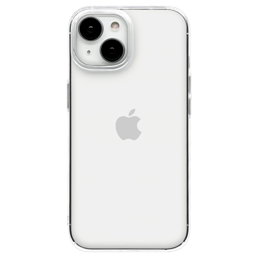 スマホケース iPhone15 15 Pro ケース カバー ハード 軽量 クリア 透明 1.3mm ストラップホール ワイヤレス充電対応 アイフォン ラスタバナナ｜keitai-kazariya｜04