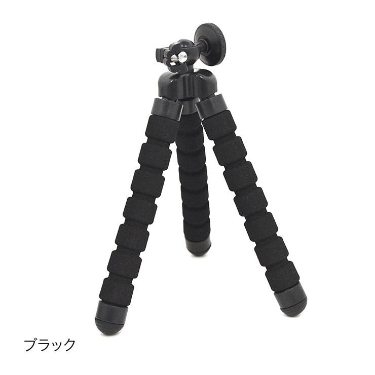 ラスタバナナ スマホ・携帯電話・デジカメ対応 くねくね三脚 軽量 80g