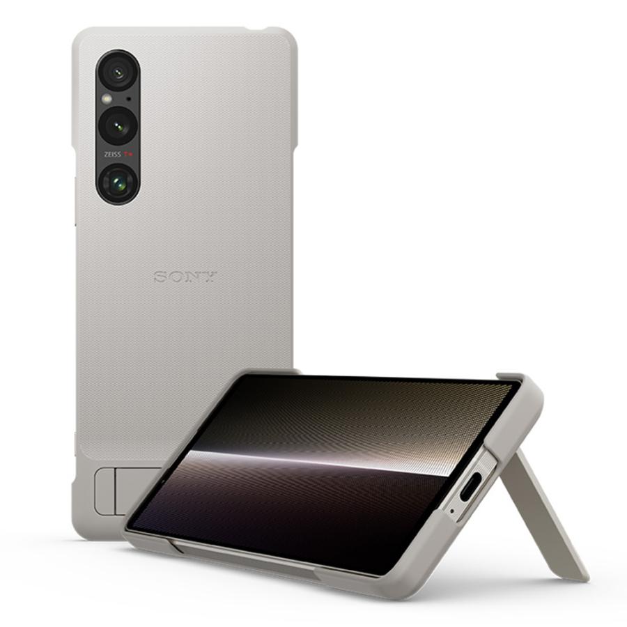 スマホケース ソニー純正 国内正規品 Xperia1 V SO-51D SOG10 XQ-DQ44 ケース カバー スタンド搭載 抗菌 薄型 IPX5/8 防水 エクスペリア1 マーク5｜keitai-kazariya｜09