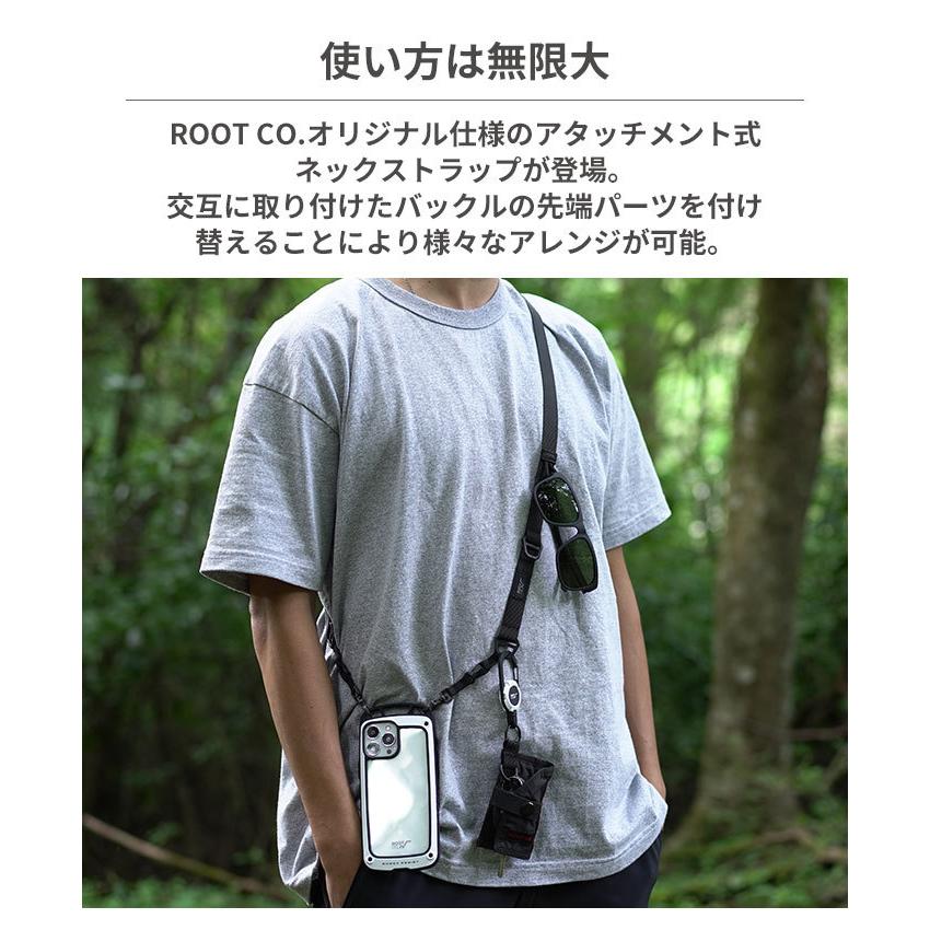 ROOT CO. スマホ ショルダーストラップ 斜め掛け ネック ROOT CO. スマホ ショルダーストラップ 斜め掛け ネック