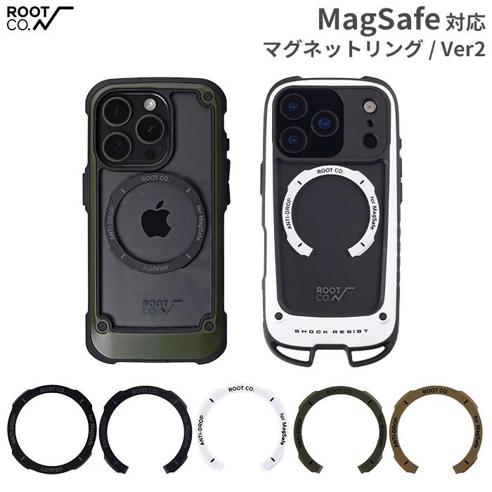 magsafe リング シール magasfe ステッカー メタルリングステッカー ROOT CO. GRAVITY MAGNET PC RING for MagSafe ル―トコー マグセーフ（Yahoo!・Hamee(ハミィ)）