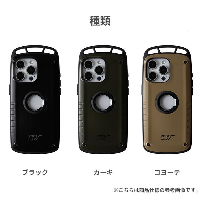 iPhone15 Pro Max ケース ROOT CO. GRAVITY Shock Resist Case Pro.(ブラック)｜keitai｜05