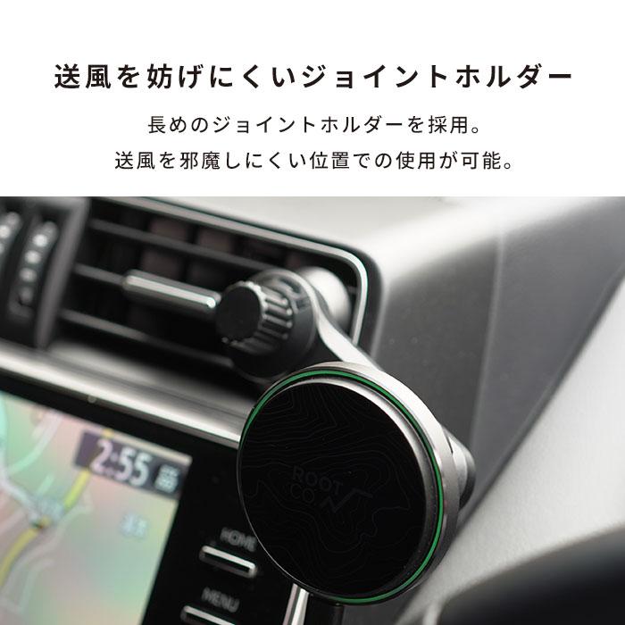 ROOT CO. PLAY EZ1 MagSafe Wireless Car Charger(ブラック) : Hamee(ハミィ) - 通販 ...