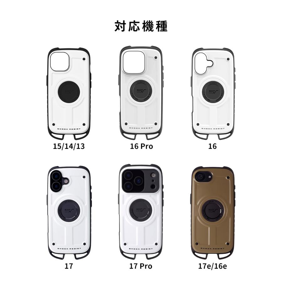 ROOT CO. iPhone17 ケース iPhone17Pro iPhone16 iPhone16Pro ケース
