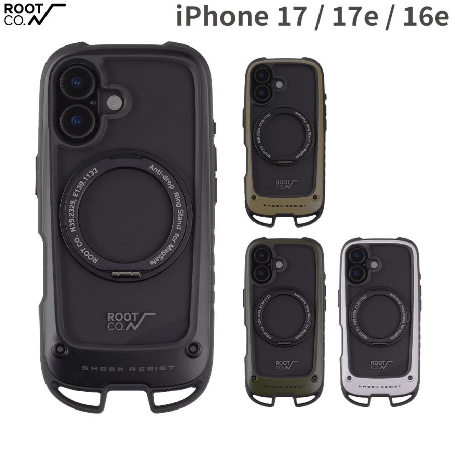 ROOT CO. iPhone17 スマホケース ケース iPhone17e 16e アイフォン17