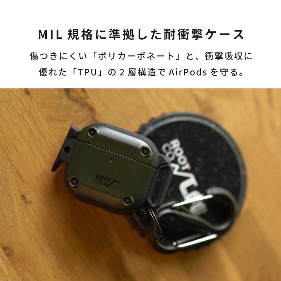 AirPods(第4世代)]ROOT CO. GRAVITY Shock Resist Case Pro. for