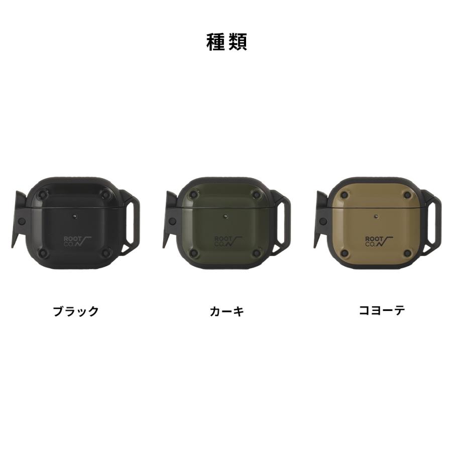 ROOT CO. AirPods Pro 第3世代 ケース AirPods 第4世代 ケース