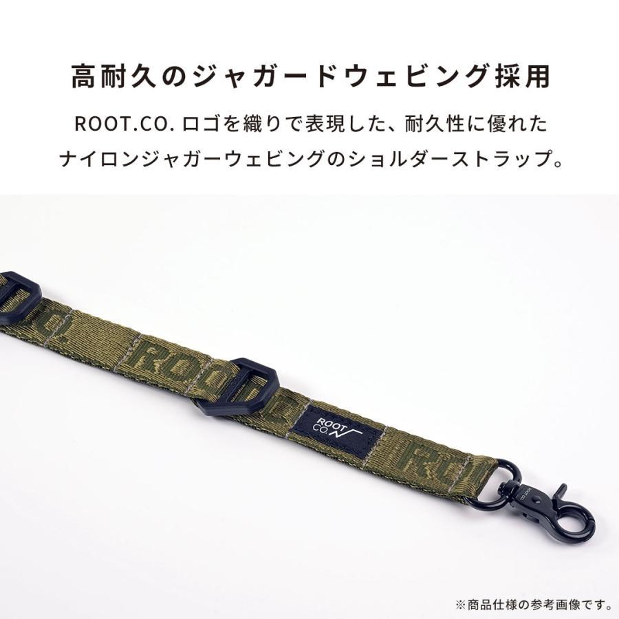 ROOT CO. スマホ ショルダーストラップ 斜め掛け ネックストラップ