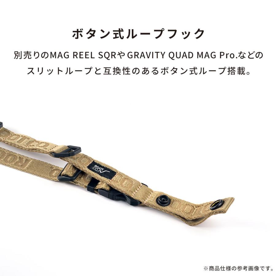 ROOT CO. スマホ ショルダーストラップ 斜め掛け ネックストラップ
