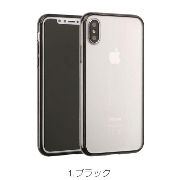 Iphonex Iphonexs ケース 透明 アイフォンx Iphone10 ケース サイドカラード クリア ハイブリッド カバー Tpu スマホケース Iphone スマホケースのhamee 通販 Paypayモール