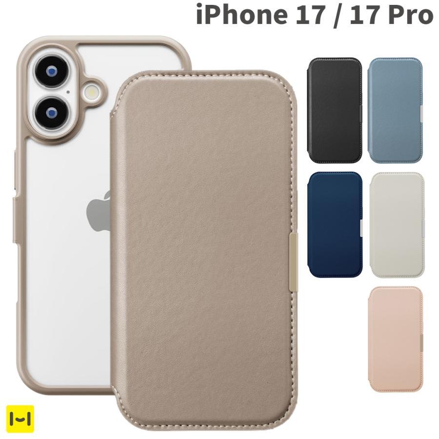 手帳型・フリップケース Premium Style iPhone17 ケース 手帳型 iPhone17Pro マグネットロック