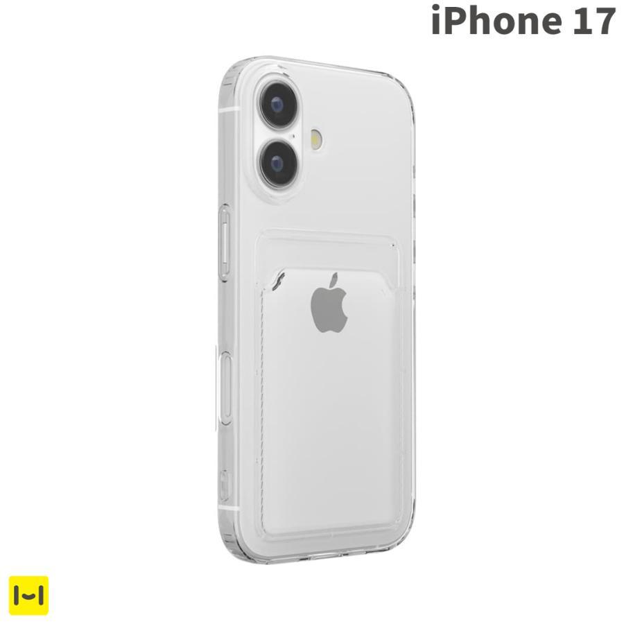 iPhone17 クリアケース Premium Style iPhone17 ケース クリアケース カードポケット iphone17